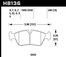 Load image into Gallery viewer, Hawk Performance Ceramic Street Brake Pads