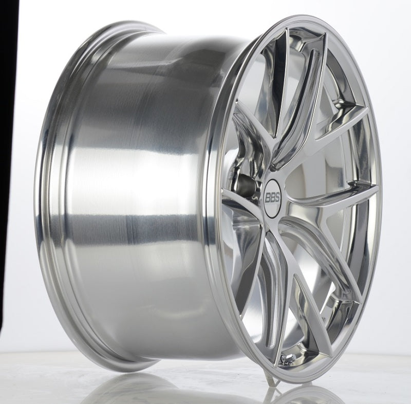 BBS CI-R 19x9 5x120 ET44 Ceramic Polished Rim Protector Wheel -82mm PFS/Clip Required