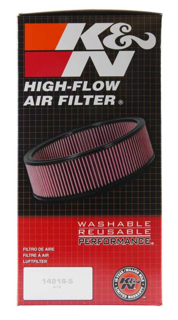 K&N Replacement Air Filter Round 9in OD 7-1/2in ID 5in H