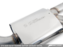 Load image into Gallery viewer, AWE Tuning Audi C7.5 A6 3.0T Touring Edition Exhaust - Quad Outlet Diamond Black Tips