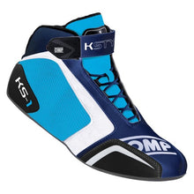 Load image into Gallery viewer, OMP KS-1 Shoes Blue Navy/Cyan - Size 32