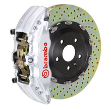 Load image into Gallery viewer, Brembo 08-10 Challenger w/V8 (Excl AWD/SRT-8) Fr GT BBK 6Pis Cast 380x34 2pc Rtr Drill-Silver