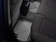 Load image into Gallery viewer, WeatherTech 10+ BMW 7-Series (F01) Rear Rubber Mats - Grey