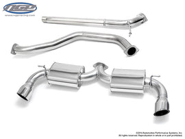 Neuspeed - 70mm Stainless Steel Mk7 GTI Catback Exhaust System - NLA