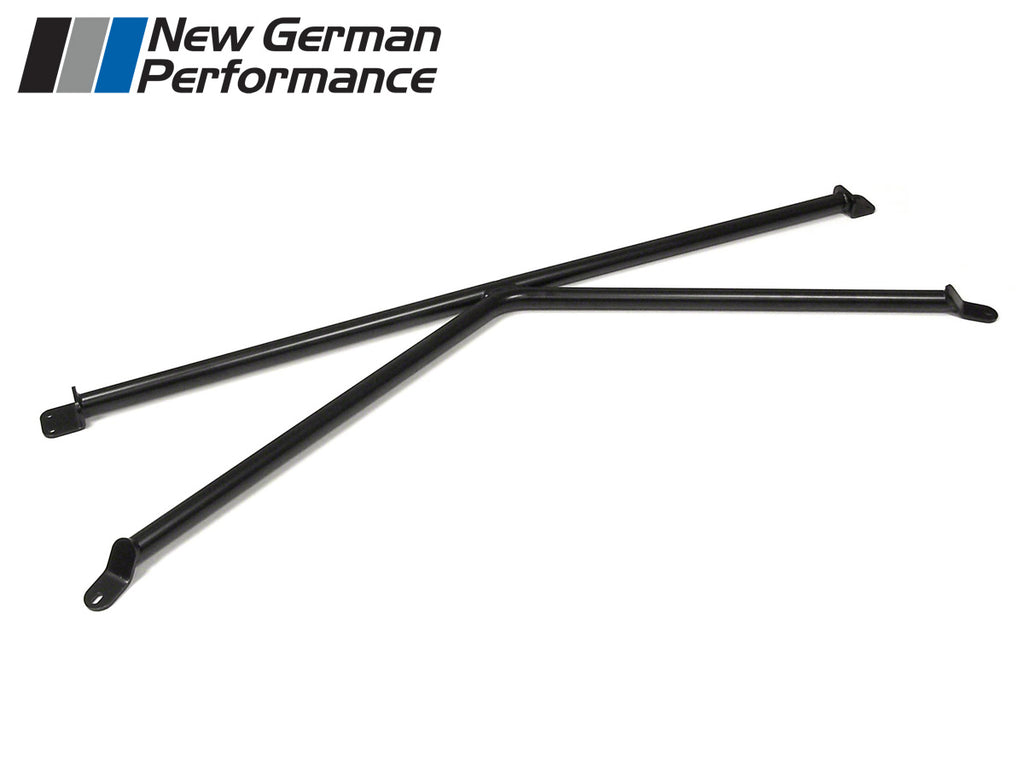 Euro Sport Rear X-Brace Stress Bar - VW Mk7/Mk7.5, Mk8/Mk8.5 Golf, GTI, Golf R