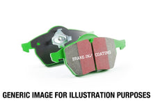 Load image into Gallery viewer, EBC 93-96 Volkswagen Eurovan 2.5 Solid Rotors Greenstuff Front Brake Pads