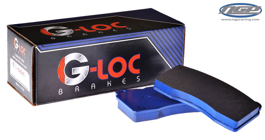 G-Loc R6 Autocross Compound - Front Brake Pads,  Mk5 & Mk6 GTI/GLI, Passat / CC B6 FWD, Tiguan and Audi A3/TT FWD, 2005.5+