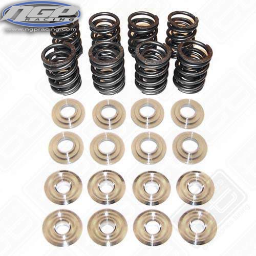 Techtonics Tuning - Performance High-Rev Valve Springs w/ seats & titanium retainers - 8v 1996+