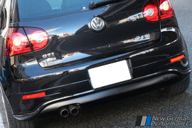 Voomeran R32 Look Rear Under Spoiler for Mk5 Golf / GTI / Rabbit - Left exhaust cutout