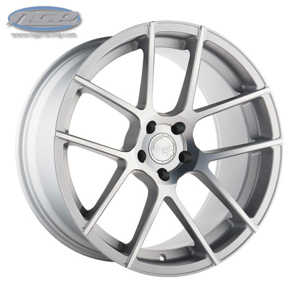 Avant Garde - M510 - 19x8.5" et45 5x112 - Satin Silver w/ Machined Face