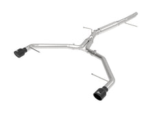 Load image into Gallery viewer, aFe 17-19 Audi A4 (L4-2.0L) MACH Force-Xp  Stainless Steel Axle-Back Exhaust System - Black Tip