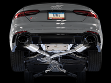 Load image into Gallery viewer, AWE Tuning Audi B9 RS5 Touring Edition Exhaust - w/ Diamond Black RS Tips