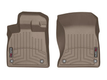 Load image into Gallery viewer, WeatherTech 2018+ Audi Q5 Front FloorLiner - Tan