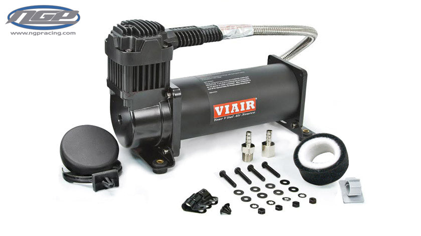 Air Lift Performance - VIAIR 444C Black Air Compressor - 200 PSI