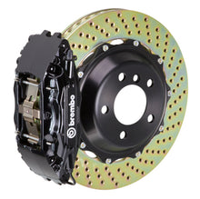 Load image into Gallery viewer, Brembo 91-94 964 Turbo/3.6 Turbo Front GT BBK 4 Piston Cast 2pc 355x32 2pc Rotor Drilled-Black