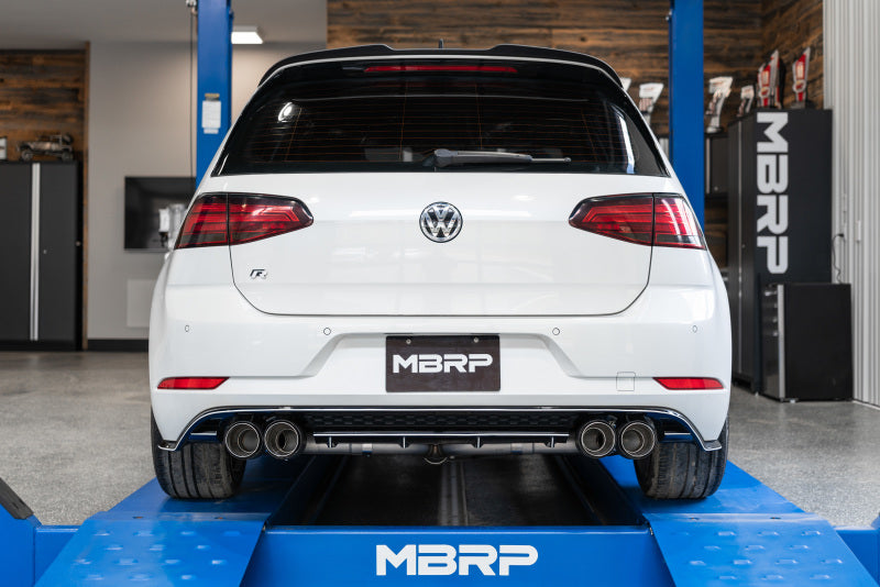 MBRP VW MK7/MK7.5 Golf R 3in T304 Cat Back Exhaust w/ Carbon Fiber Tips