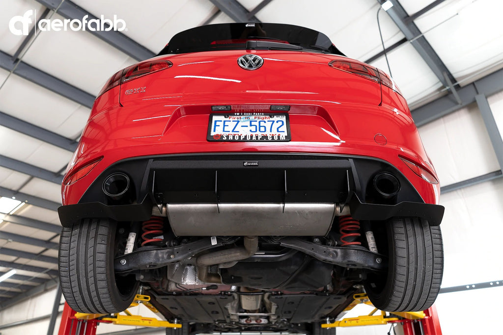 aerofabb VW Mk7 GTI V2 Rear Diffuser Kit