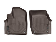 Load image into Gallery viewer, WeatherTech 2017+ Audi Q7 Front FloorLiner - Cocoa