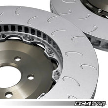 Load image into Gallery viewer, 034Motorsport 2-Piece Floating Front Brake Rotor Upgrade Kit for Audi C7 S6/S7