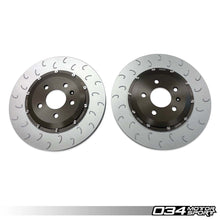 Load image into Gallery viewer, 034MOTORSPORT 2-Piece Floating Rear Brake Rotor Upgrade Kit for Audi B8/B8.5 S4/S5 &amp; Q5/SQ5