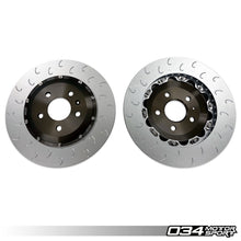 Load image into Gallery viewer, 034MOTORSPORT 2-PIECE FLOATING REAR BRAKE ROTOR UPGRADE KIT FOR AUDI B9/B9.5 RS4/RS5