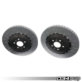 034MOTORSPORT 2-PIECE FLOATING REAR BRAKE ROTOR UPGRADE KIT, GEN 1, GEN 1.5 R8