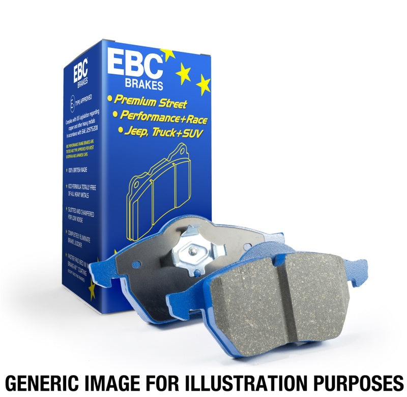 EBC 10-17 Porsche Cayenne (2nd Gen) Bluestuff Front Brake Pads