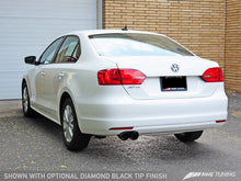 Load image into Gallery viewer, AWE Tuning MK6 Jetta TDI Touring Edition Exhaust - Diamond Black Tips