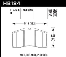 Load image into Gallery viewer, Hawk DTC-80 91-98 Porsche 911 Turbo Front Race Brake Pads