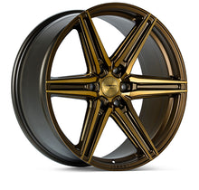 Load image into Gallery viewer, Vossen HF6-2 24x10 / 6x139.7 / ET25 / Deep Face / 106.1 - Tinted Matte Bronze Wheel