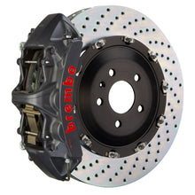 Load image into Gallery viewer, Brembo 17-20 RS3 Sedan Front GTS BBK 6 Piston Cast 380x34 2pc Rotor Drilled-Black HA