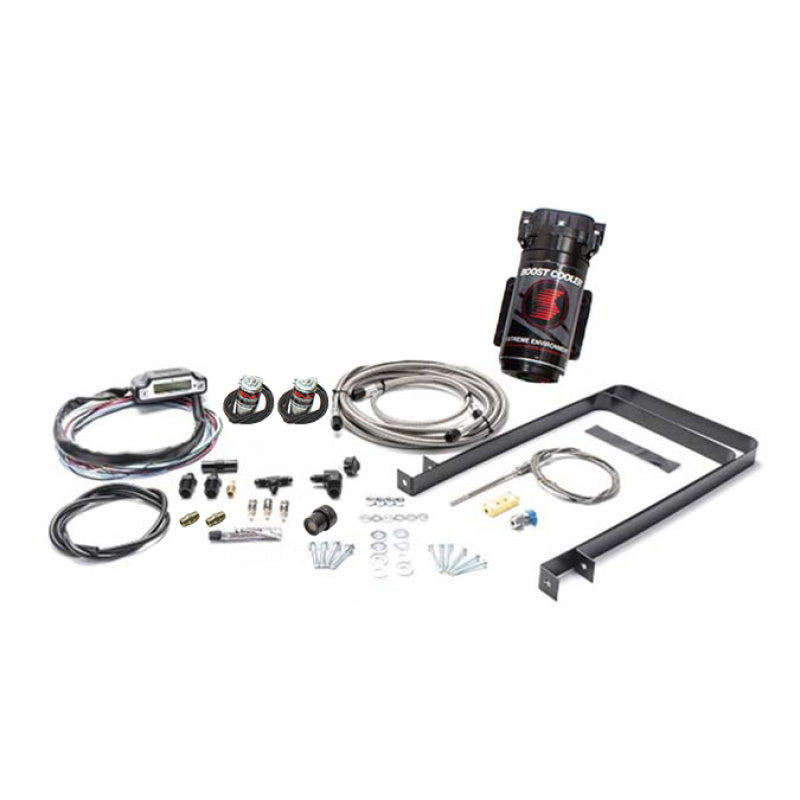 Snow Performance 07-17 Dodge 6.7L Stg 3 Boost Cooler Water Inj. Kit (SS Braided Line/4AN) w/o Tank