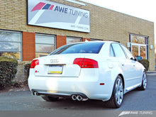 Load image into Gallery viewer, AWE Tuning Audi B7 S4 Touring Edition Exhaust - Polished Silver Tips