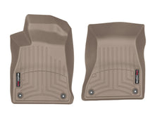 Load image into Gallery viewer, WeatherTech 2017+ Audi A4 (Sedan) Front FloorLiner - Tan