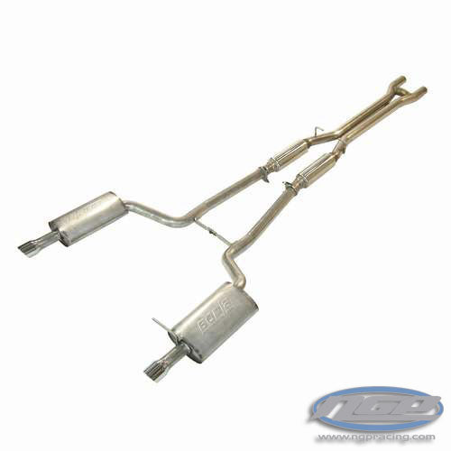 Techtonics Tuning Dual Stainless 2.25" Catback Exhaust - B6 S4