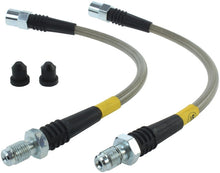 Load image into Gallery viewer, StopTech 92-94 Audi S4/95 Audi S6 Rear Stainless Steel Brake Line Kit