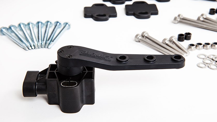 Air Lift Performance 3H / 3P Height + Pressure Air Management System - 1/4" Air Line, 4 Gallon 7 Port Tank, VIAIR 444C Compressor