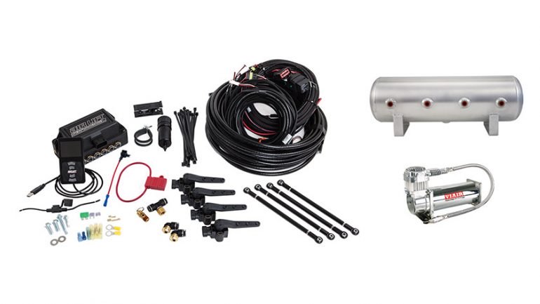 Air Lift Performance 3H / 3P Height + Pressure Air Management System - 3/8" Air Line, 2.5 Gallon Tank, VIAIR 444C COMPRESSOR