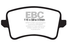 Load image into Gallery viewer, EBC 09-11 Audi A4 2.0 Turbo Ultimax2 Rear Brake Pads