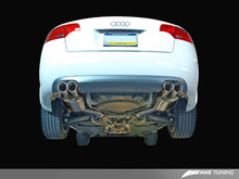 Load image into Gallery viewer, AWE Tuning Audi B7 A4 3.2L Touring Edition Quad Tip Exhaust - Diamond Black Tips