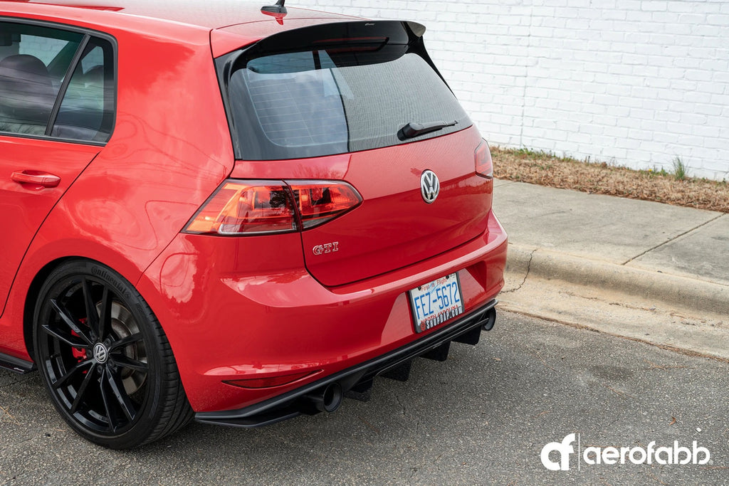 aerofabb VW Mk7 GTI V2 Rear Diffuser Kit