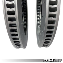 Load image into Gallery viewer, 034MOTORSPORT 2-PIECE FLOATING FRONT BRAKE ROTOR UPGRADE KIT FOR AUDI 8V.5 RS3