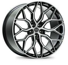 Load image into Gallery viewer, Vossen HF-2 20x10.5 / 5x112 / ET30 / Deep Face / 66.56 - Brushed Gloss Black Wheel