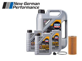 Oil Change Kit - Audi B9 S4, S5, A6, A7, 4M Q7, Q8 EA839 3.0T Turbocharged V6 0w20