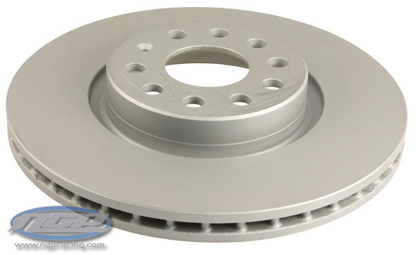 Zimmerman Coat-Z Standard Front 312mm Brake Rotors - Mk5/Mk6 GTI GLI, B6 Passat / CC 2.0T, Audi A3, TT Mk2, Mk7 Alltrack, GTI w/out Performance Pack