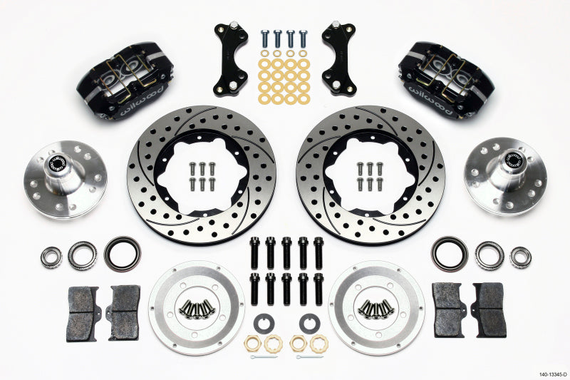 Wilwood Dynapro Dust-Boot Front Kit 11.00in Drilled WWE ProSpindle