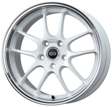 Load image into Gallery viewer, Enkei PF01SS 17x9 5x114.3 48mm Offset 75mm Bore Diameter White with Machined Lip Wheel