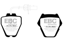 Load image into Gallery viewer, EBC 99-01 Audi A6 Quattro 2.7 Twin Turbo Sedan (8 Pad Set) Ultimax2 Front Brake Pads