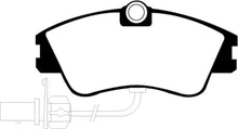 Load image into Gallery viewer, EBC 00 Volkswagen Eurovan 2.8 (Lucas) with Wear Leads Greenstuff Front Brake Pads