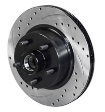 Load image into Gallery viewer, Wilwood Rotor Front SRP Drilled &amp; Slotted Black - 65-69 Ford Mustang 5x4.50BC 11.29in Dia